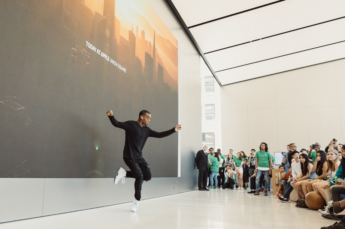 Oggi all'Apple Store 5