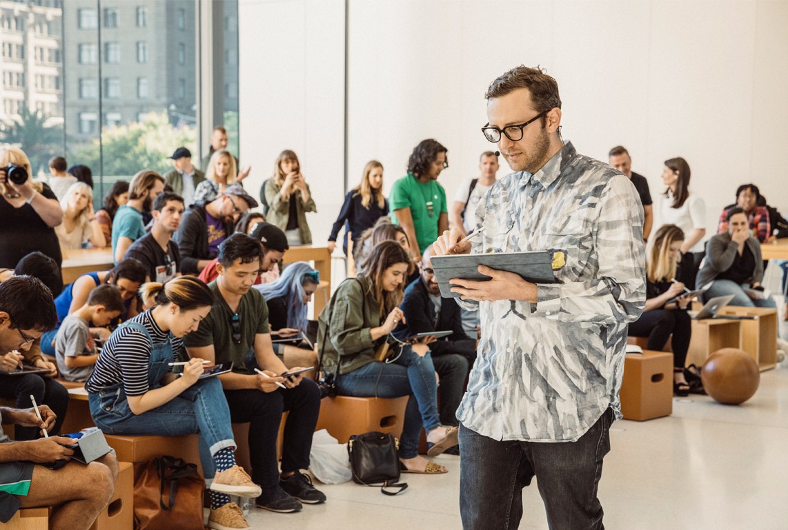 Oggi all'Apple Store 6