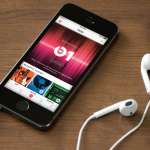 apple music concept muzica interfata