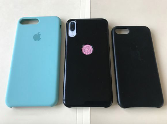 carcasa iphone 8 logo taietura