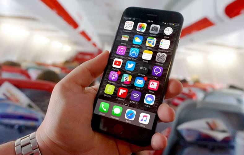 Explosion d'un accident d'avion sur un iPhone 6S