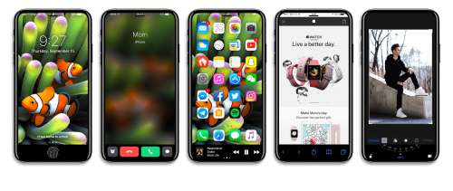 iPhone 8 concept ugly interface 4
