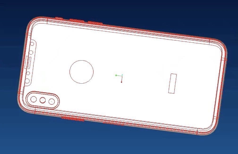 Szkic projektu iPhone'a 8 1