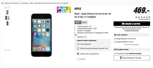 iPhone 6 Hiszpania