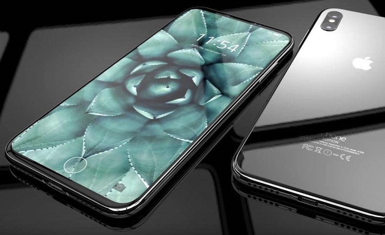 Endgültiges Designmodell des iPhone 8