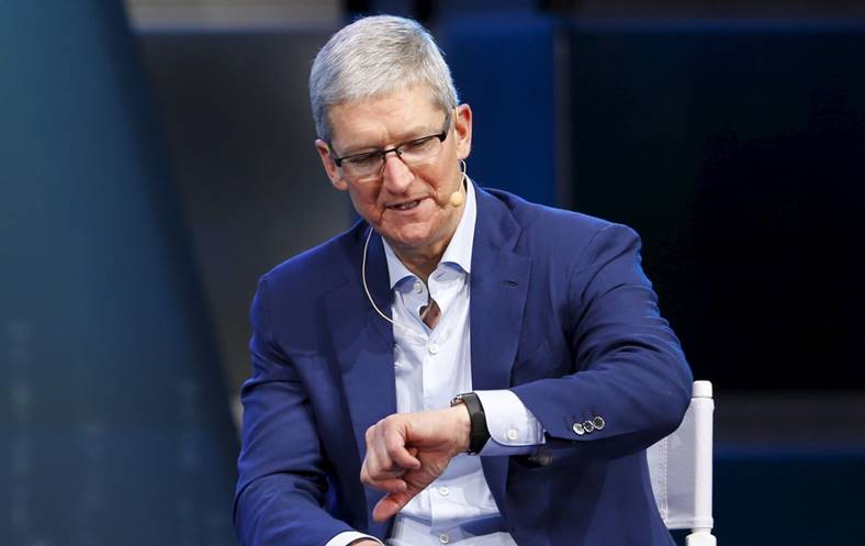 Tim Cook Apple Watch odchudzony