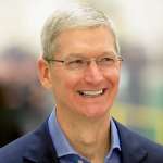 tim cook pranzo di beneficenza con mele