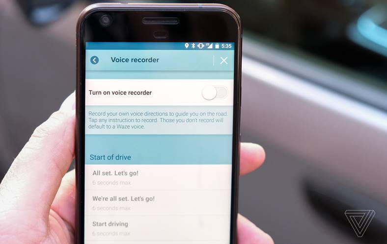 waze inregistrare voce iphone