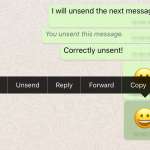 whatsapp iphone annulla l'invio di messaggi