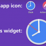Android O iconita ceas