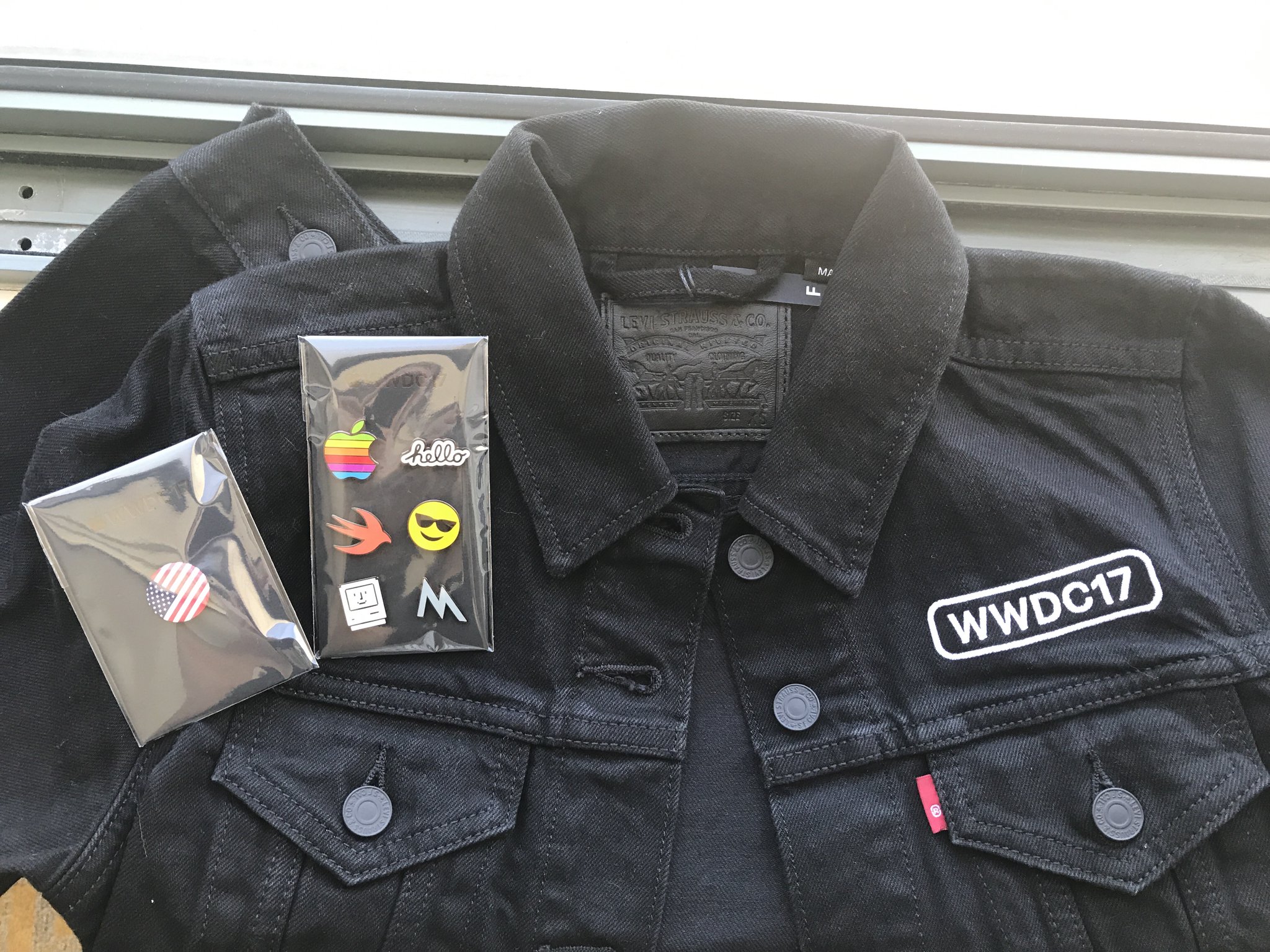 Apple WWDC 2017 Levi's 2 jakke