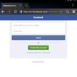 Facebook steals account password