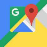 Google Maps plattegronden van het metrostation