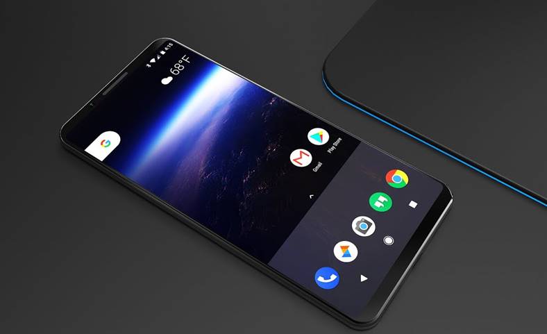 Concepto de Google Pixel 2 iPhone 8