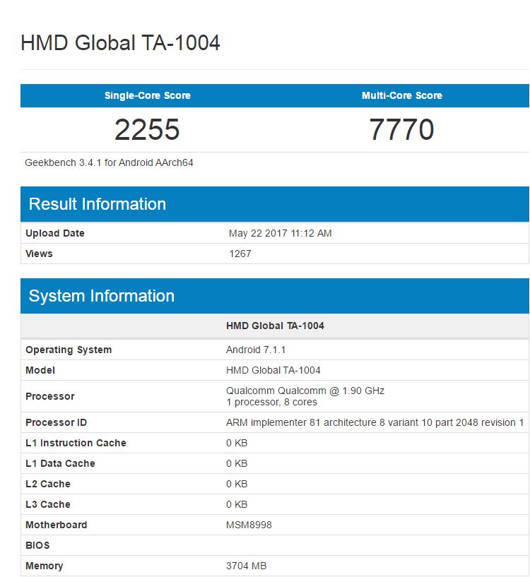 Nokia 9 performante