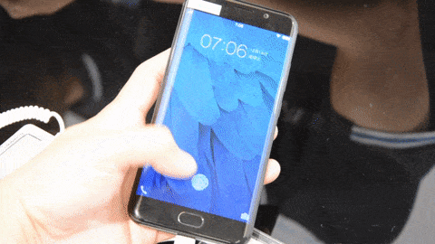 Qualcomm iPhone 8-Bildschirm-Fingerabdruck-Scan