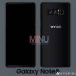 Samsung Galaxy Note 8 specificatii design final