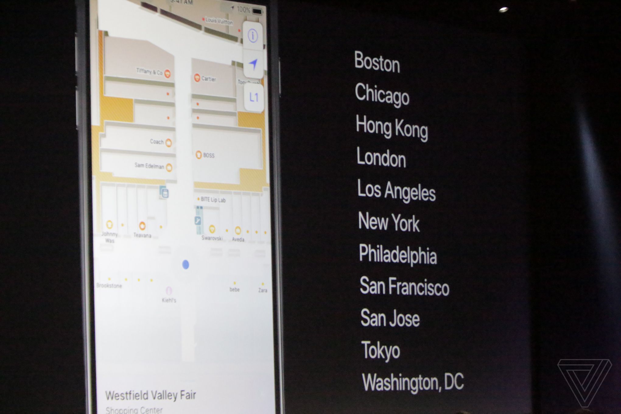 iOS 11 Apple Maps interieurkaarten van gebouwen