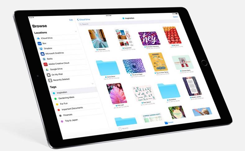 Archivos de iOS 11 iPhone iPad