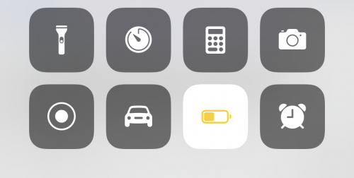 iOS 11 iPhone met energiezuinige modus
