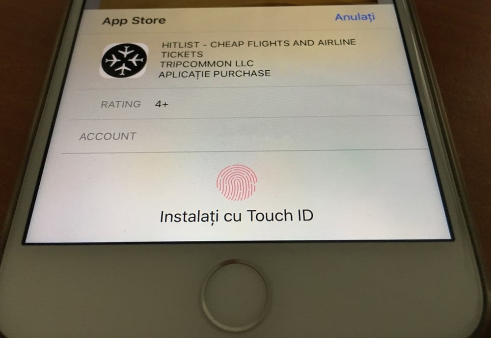 iOS 11 Touch ID w iPhonie 8