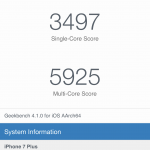 iOS 11 iPhone 7 Plus benchmark