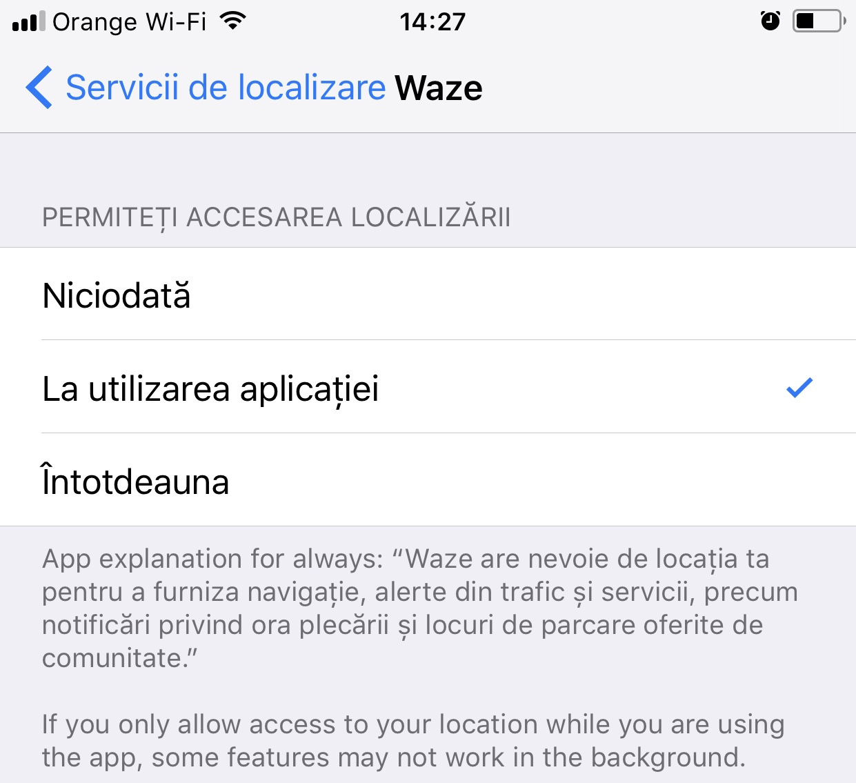 Verrouillage GPS permanent de l'iPhone sous iOS 11