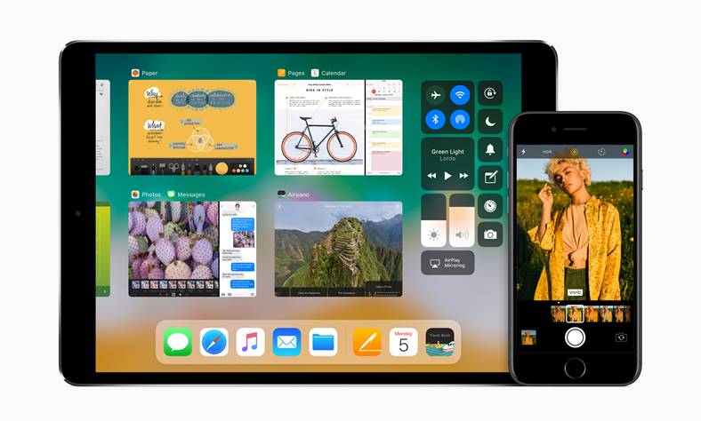 iOS 11:n sammutuspainike iPhone iPad