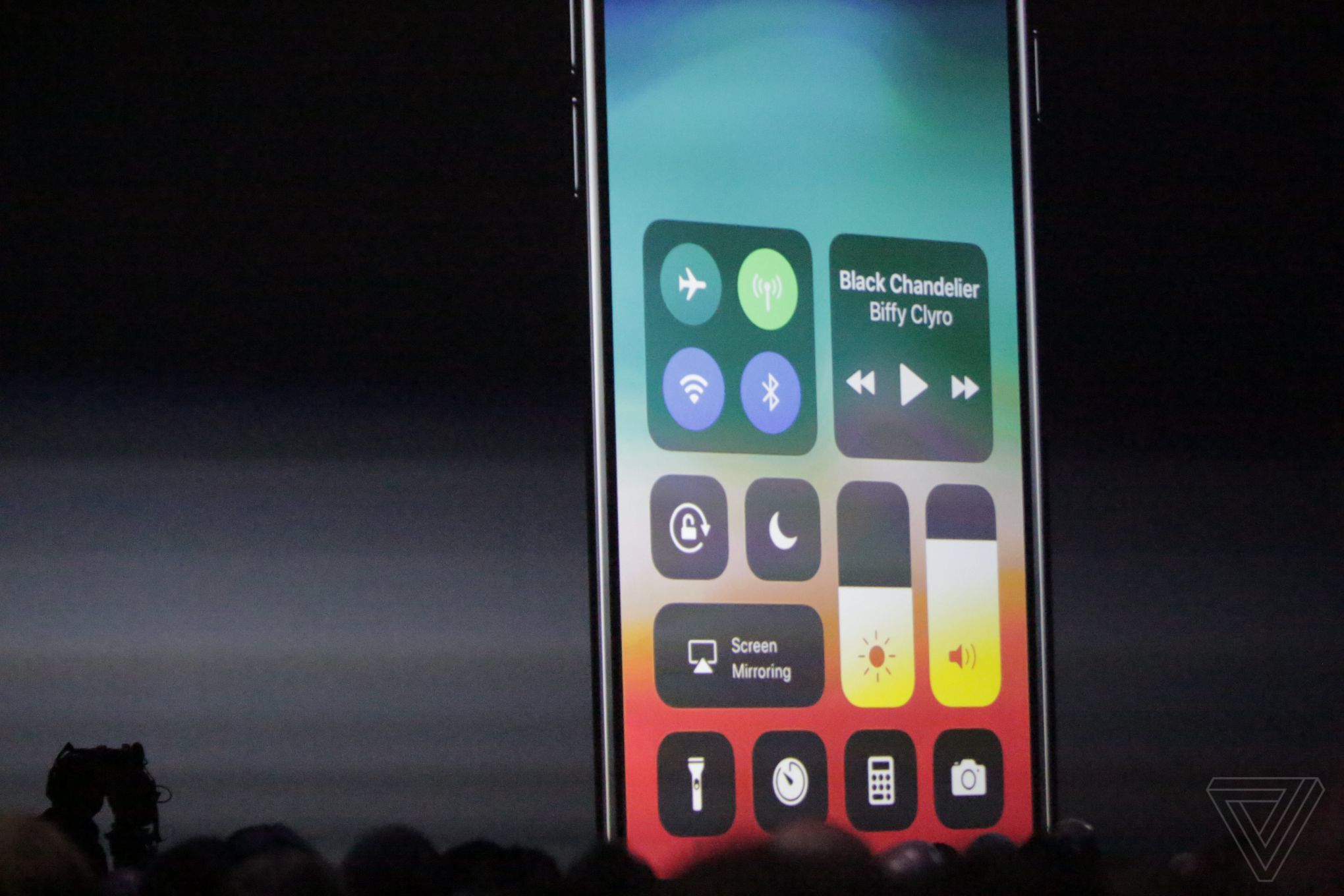 Centro de control de iOS 11