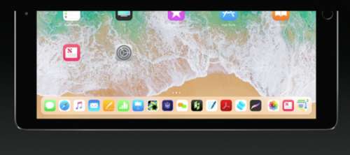 iOS 11 dock ipad applications