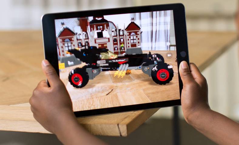 iOS 11 fidget spinner realitate augmentata