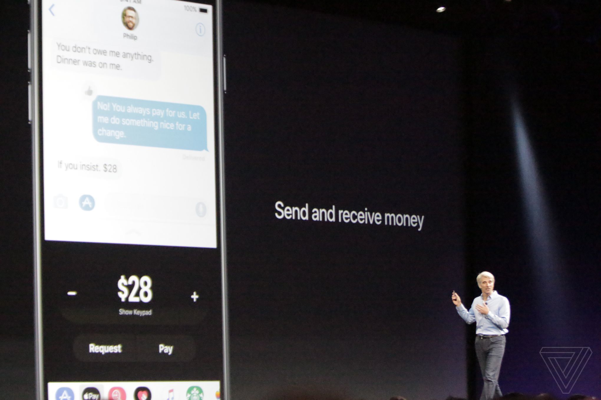 iOS 11 mesaje apple pay