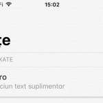 iOS 11 notite setare primele