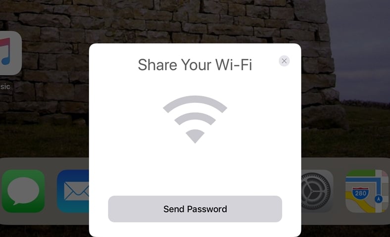iOS 11 parola Wi-Fi iPhone iPad