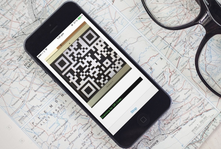 iOS 11 escanea el código QR del iPhone