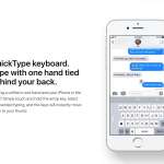 iOS 11 tastatura scriere o mana