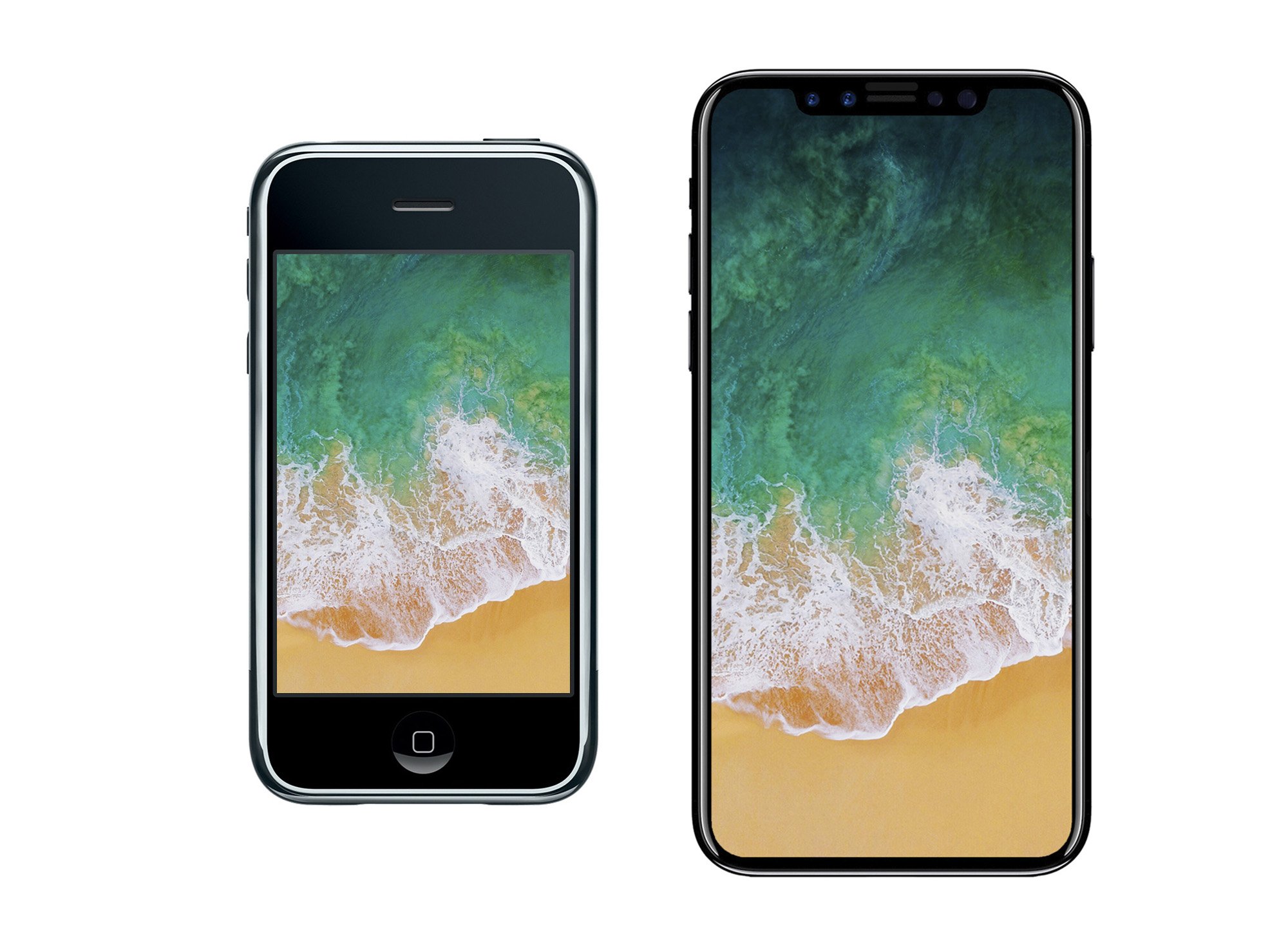 iPhone 2G vs. iPhone 8