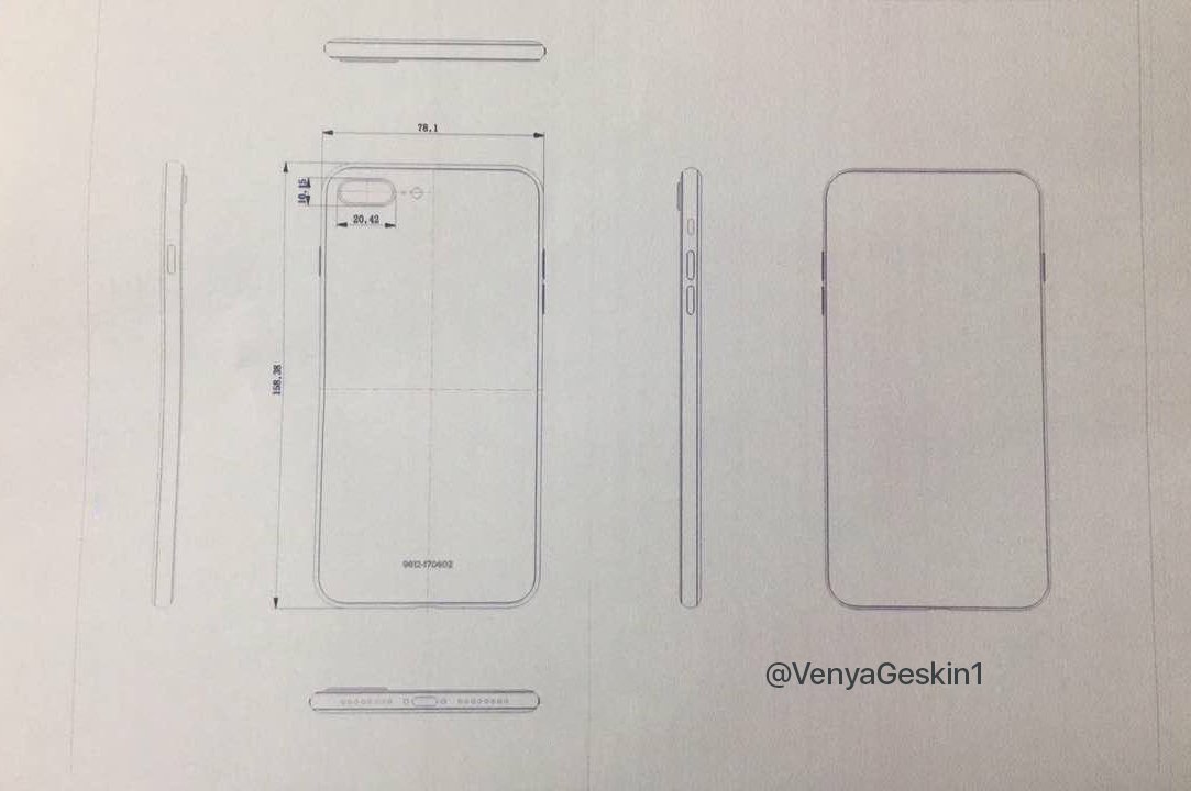 Plan de production de l'iPhone 7S Plus