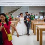Fotos de boda de Apple Store 7