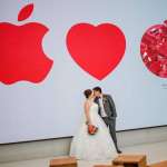 apple store wedding pictures feat