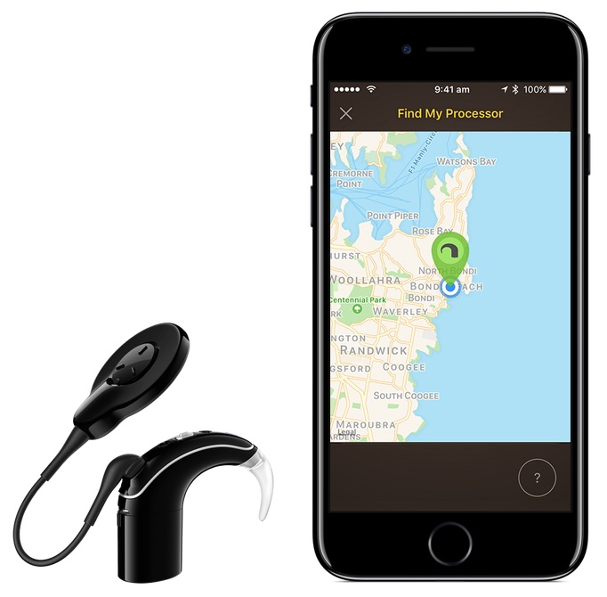 Apple Coachlear aparat auditiv iPhone