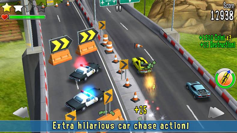 Reckless Getaway excellent game offered AppStore discount