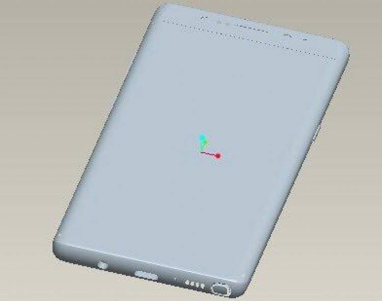Ostateczny projekt Samsunga Galaxy Note 8