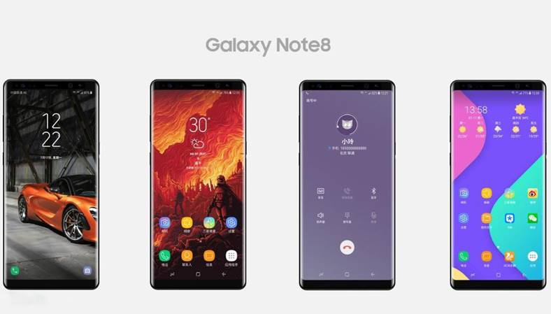 Samsung Galaxy Note 8 ison sormenjälkitunnistimen ongelma