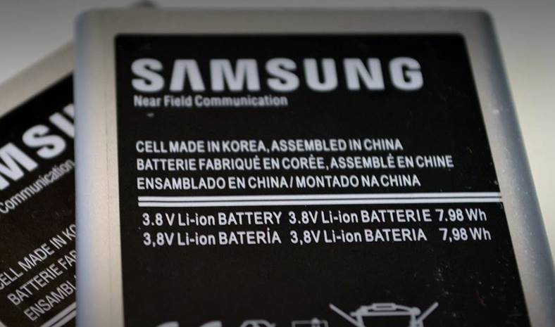 Samsung baterii sigure