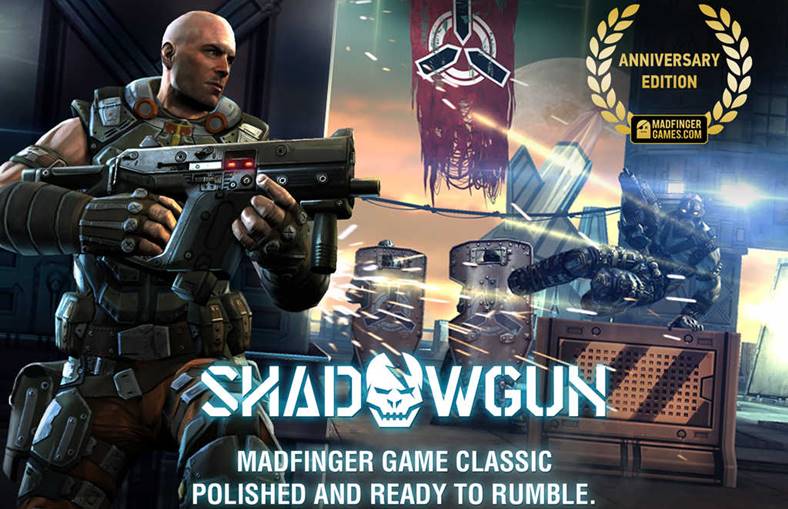 Shadowgun Suosittu iPhone iPad -peli myyty alennushintaan