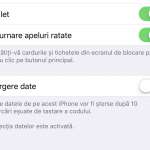 iOS 11 returnare apeluri Touch ID