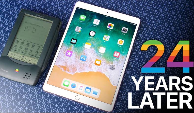 iPad pro 10.5 inch Apple Newton 24 years