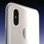 Wit iPhone 8 lelijk concept