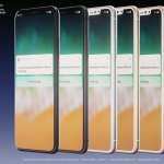 Concetto di colore dell'iPhone 8